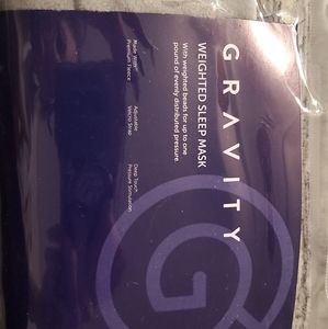 Weighted sleep mask